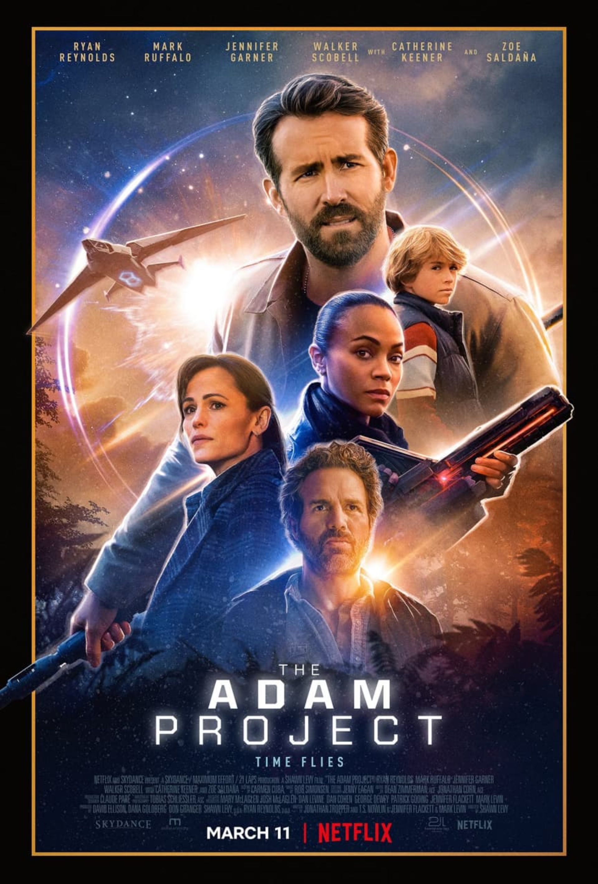 پوستر رسمی فیلم The Adam Project