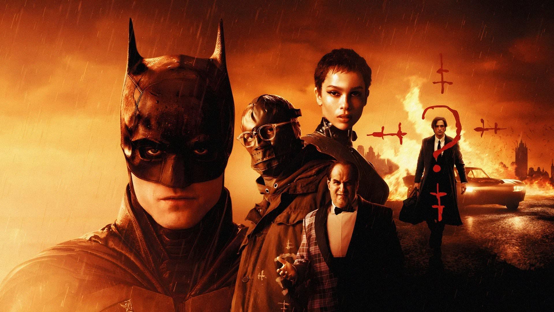 نسخه عریض پوستر فیلم The Batman 