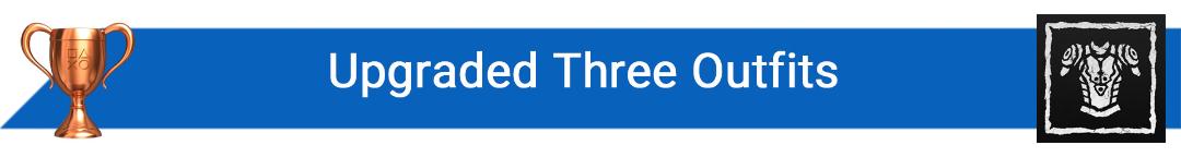 تروفی Upgraded Three Outfits