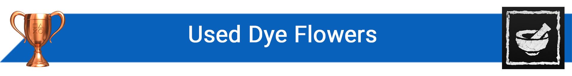 تروفی Used Dye Flowers