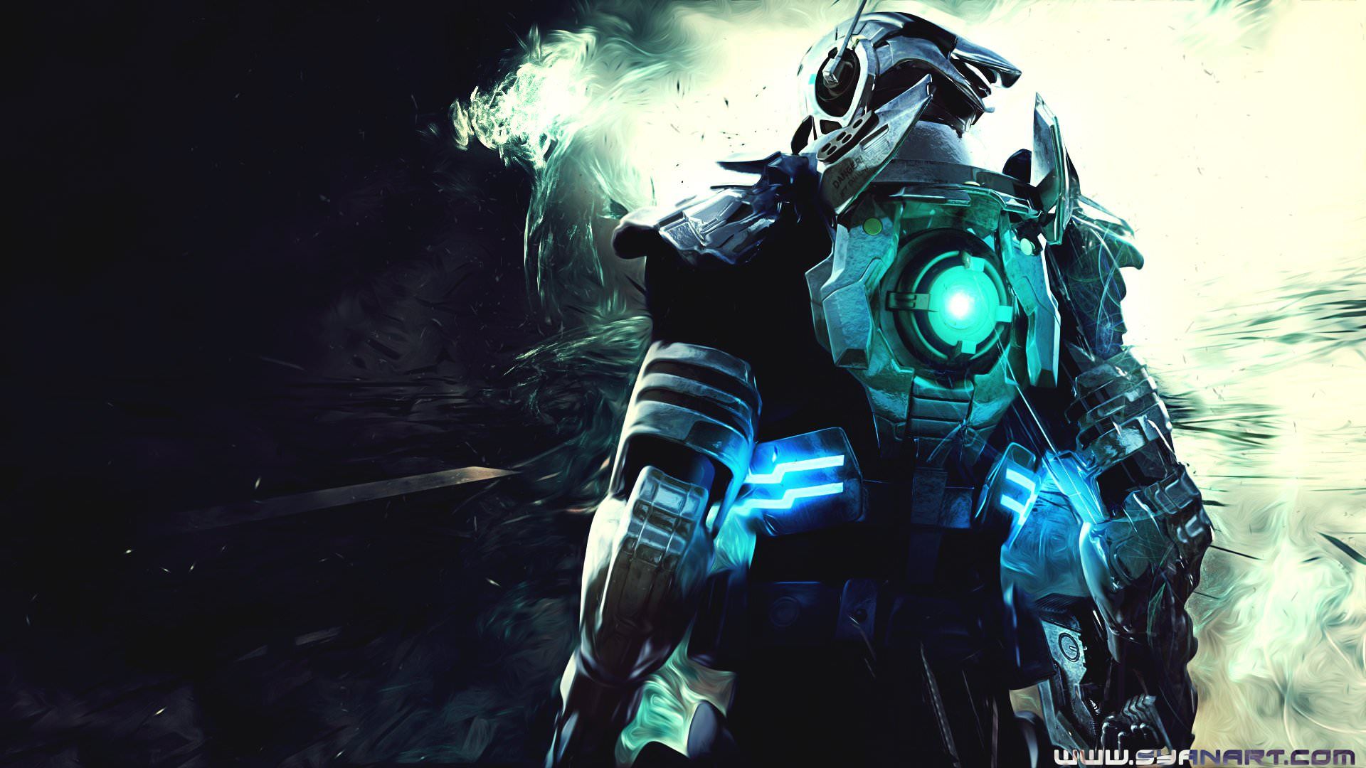 پوستر بازی Vanquish با حضور سم