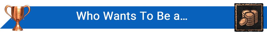 تروفی Who Wants To Be a…