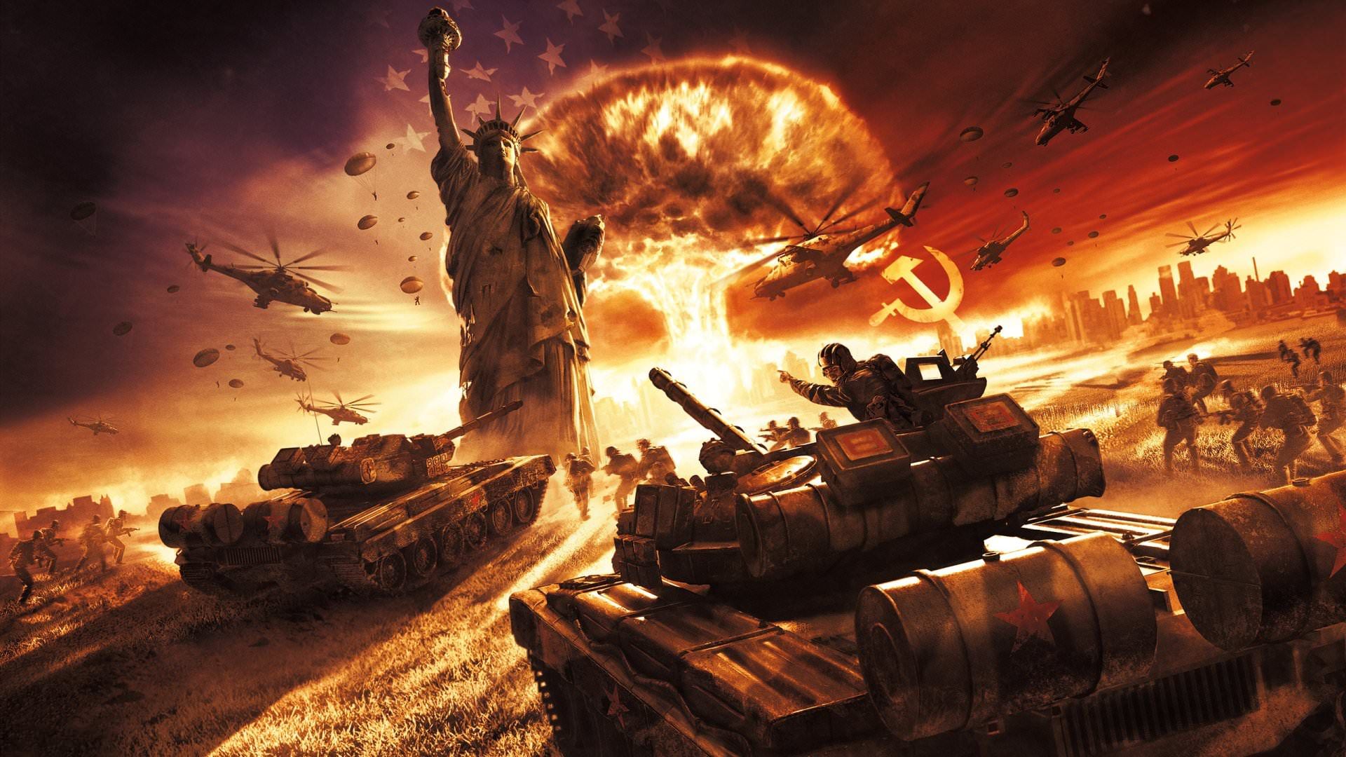 حمله تانک‌ها در بازی World in Conflict