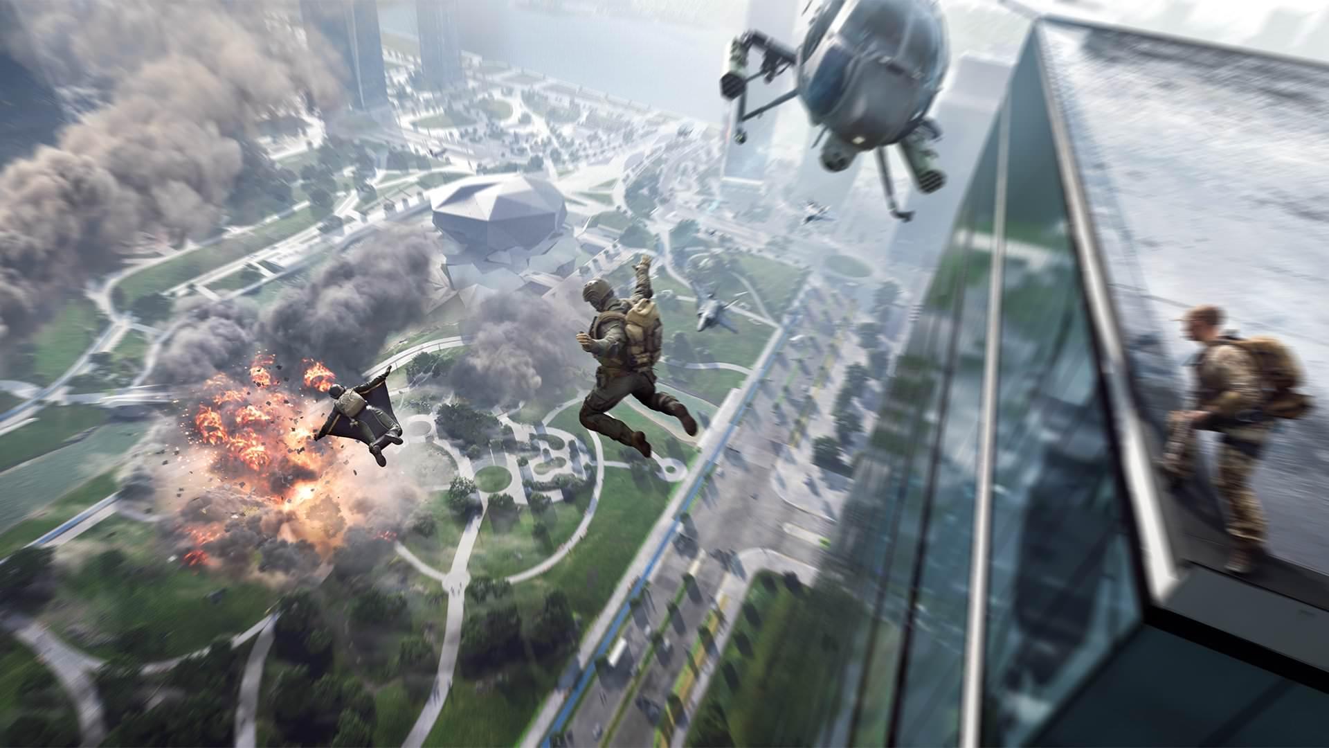 اسپیشالیست‌های بازی Battlefield 2042 در حال انجام مأموریت