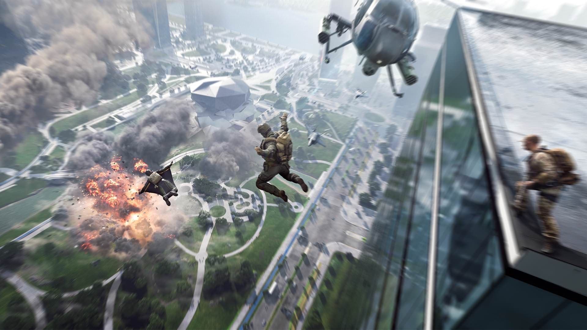 اسپیشالیست‌های بازی Battlefield 2042 در حال انجام مأموریت
