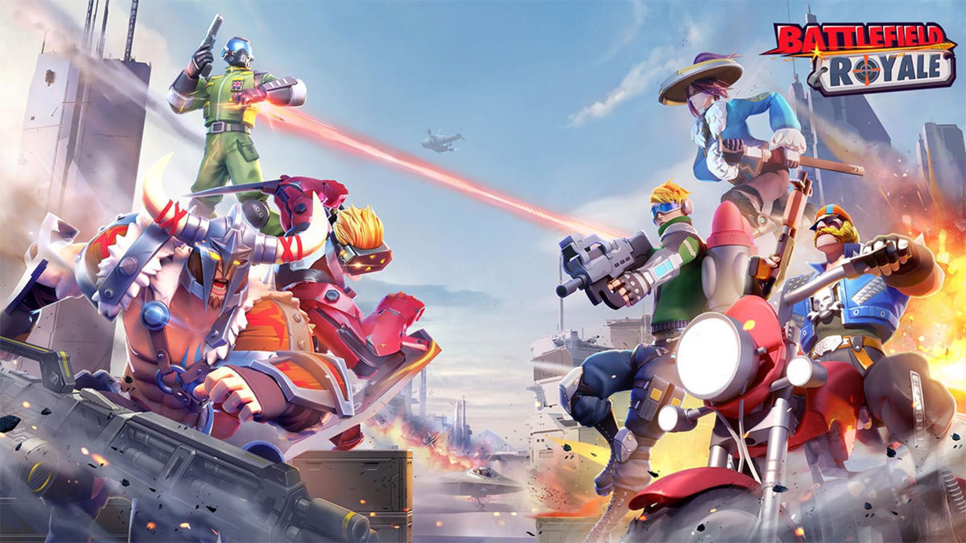 بازی اندروید Battlefield Royale-The One