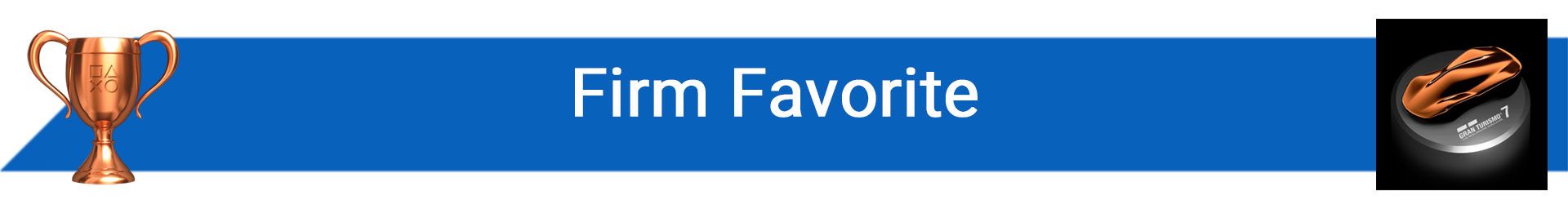 تروفی Firm Favorite