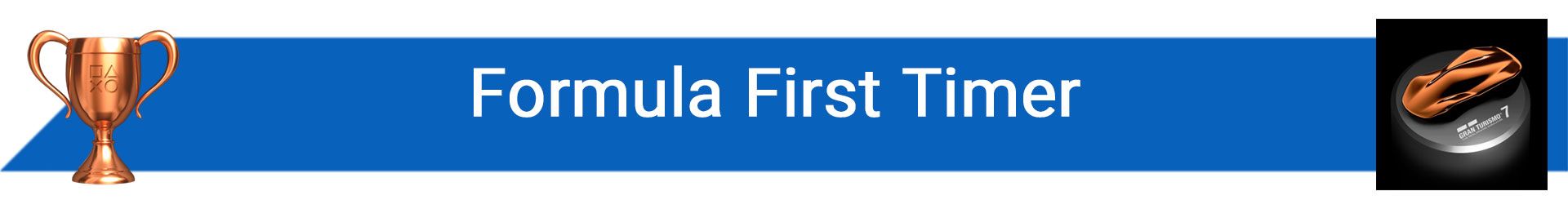 تروفی Formula First Timer