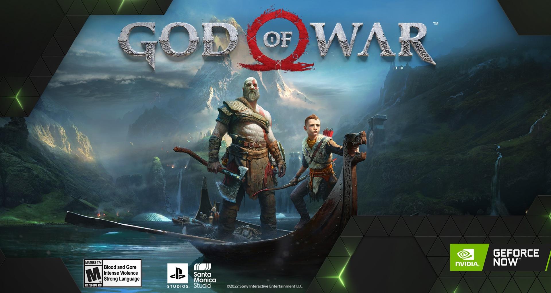 اضافه شدن بازی God of War به سرویس GeForce NOW