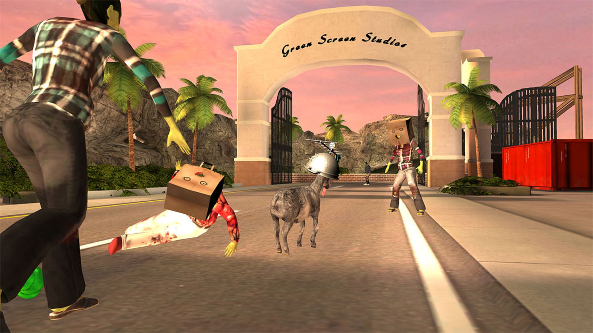 بازی اندروید Goat Simulator