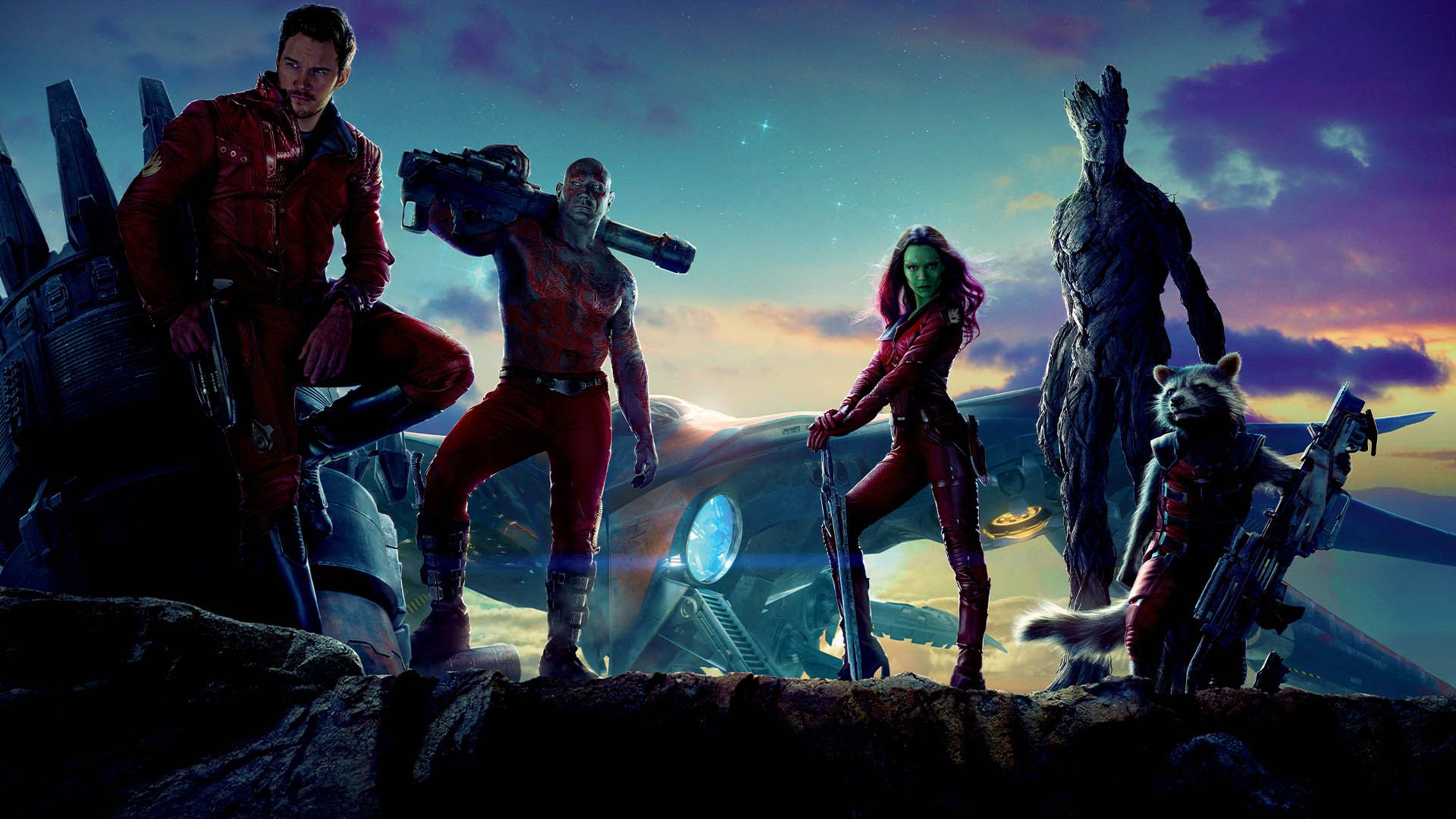 شخصیت های اصلی فیلم Guardians of the Galaxy