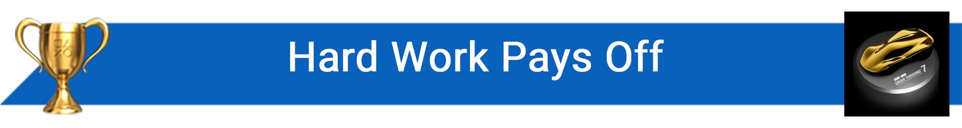 تروفی Hard Work Pays Off