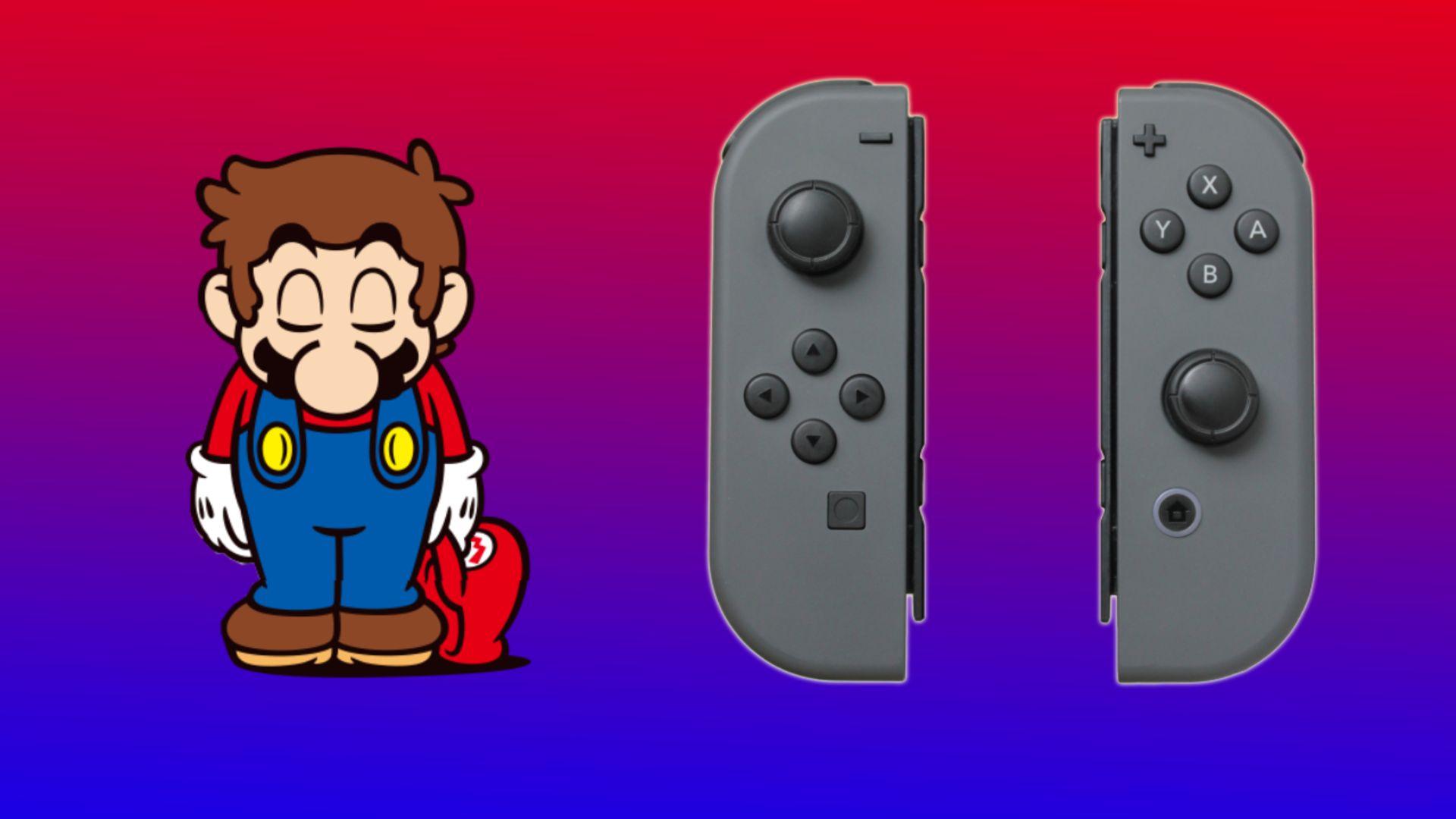 کنترلر  Joy-Con و ماریو