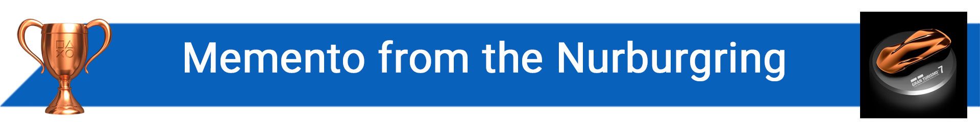 تروفی Memento from the Nurburgring