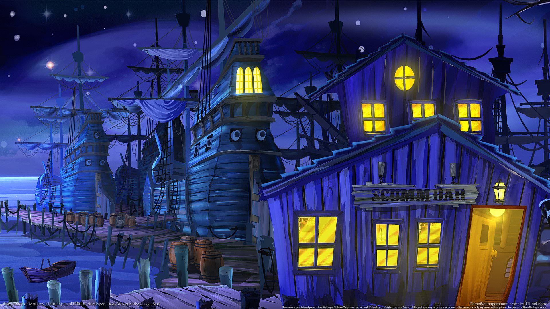 اسکام بار در بازی The Secret of Monkey Island: Special Edition