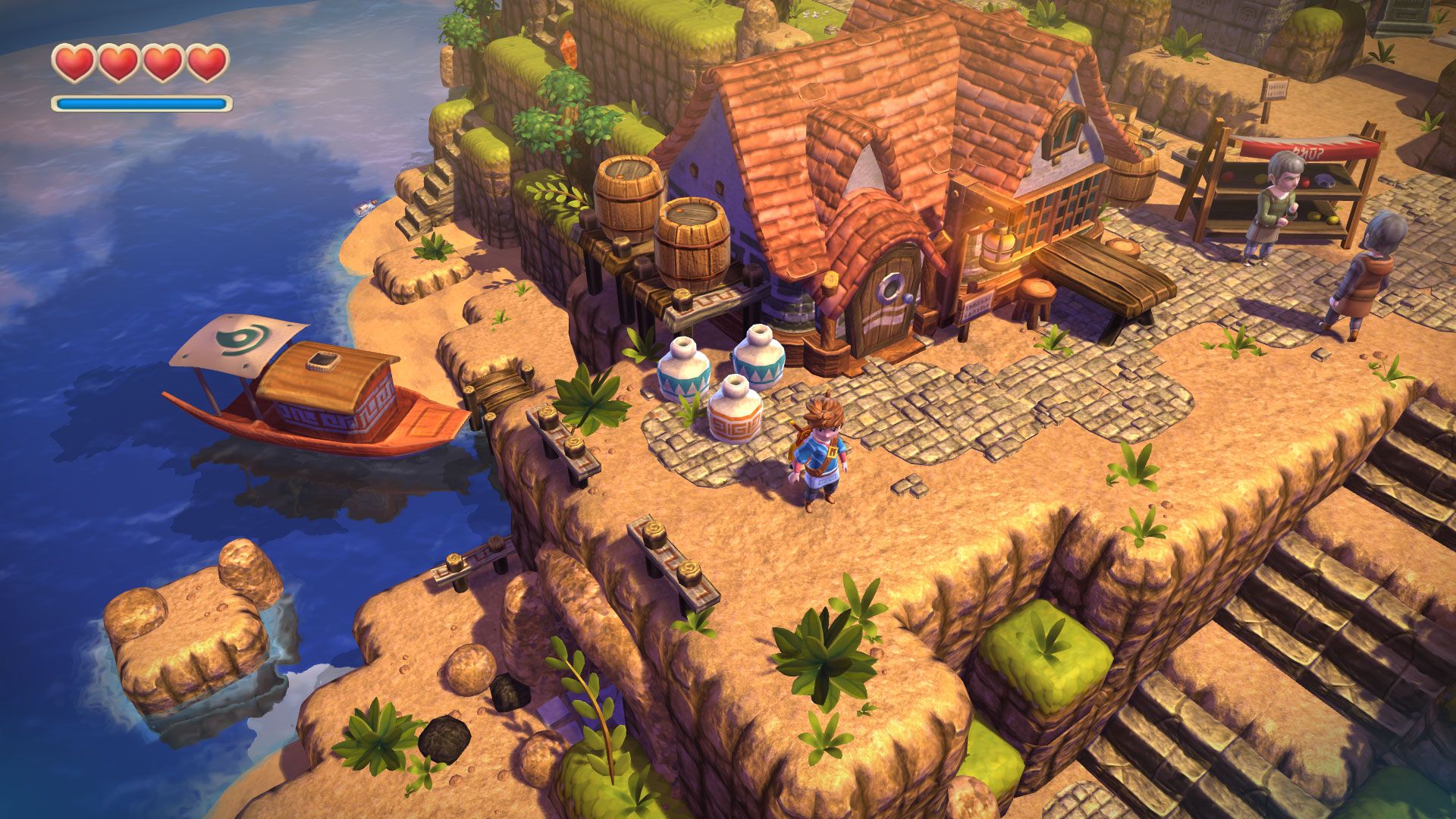 گشت و گذار در محیط های Oceanhorn