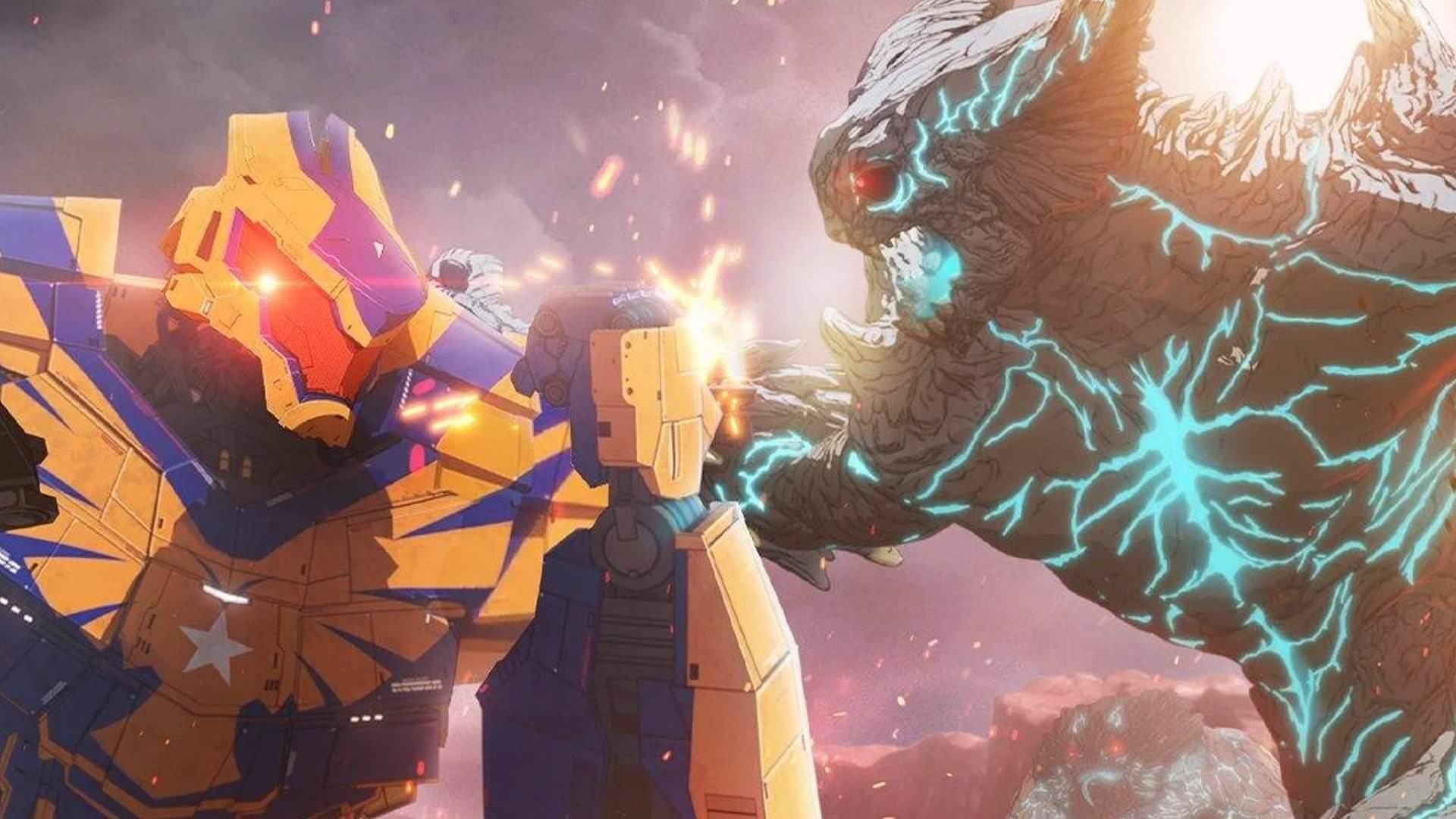 مبارزه کایجو و یگر در فصل دوم انیمه Pacific Rim: The Black