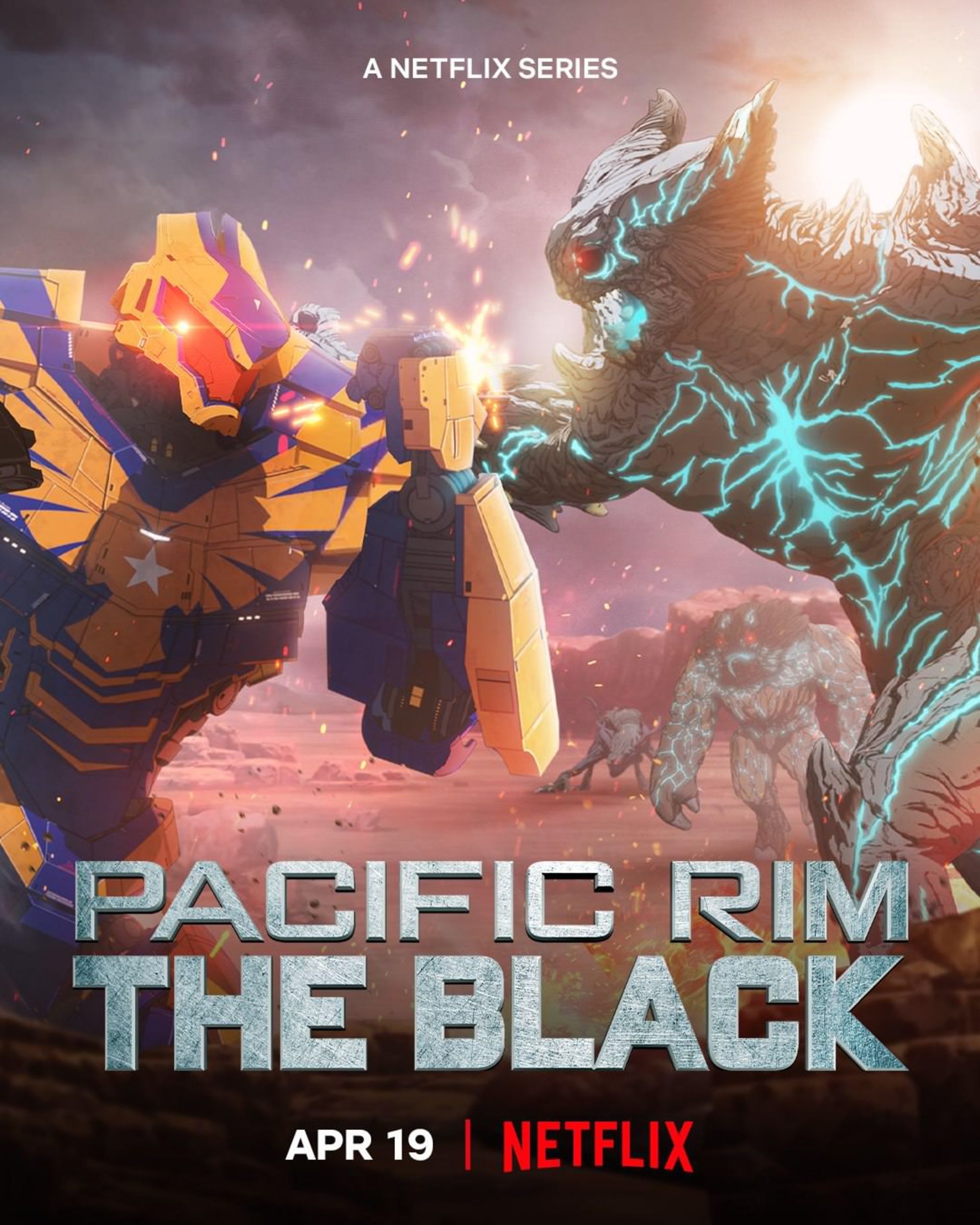 پوستر جدید فصل دوم انیمه Pacific Rim: The Black