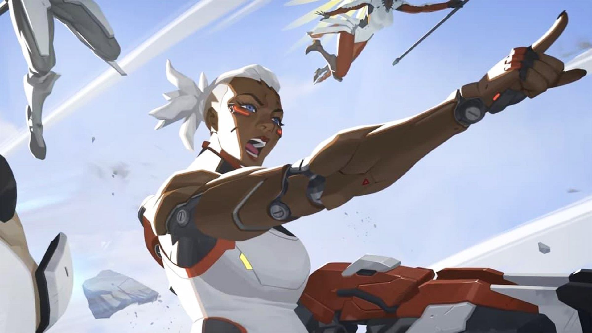 نبرد کاراکتر سوجرن در بازی Overwatch 2 