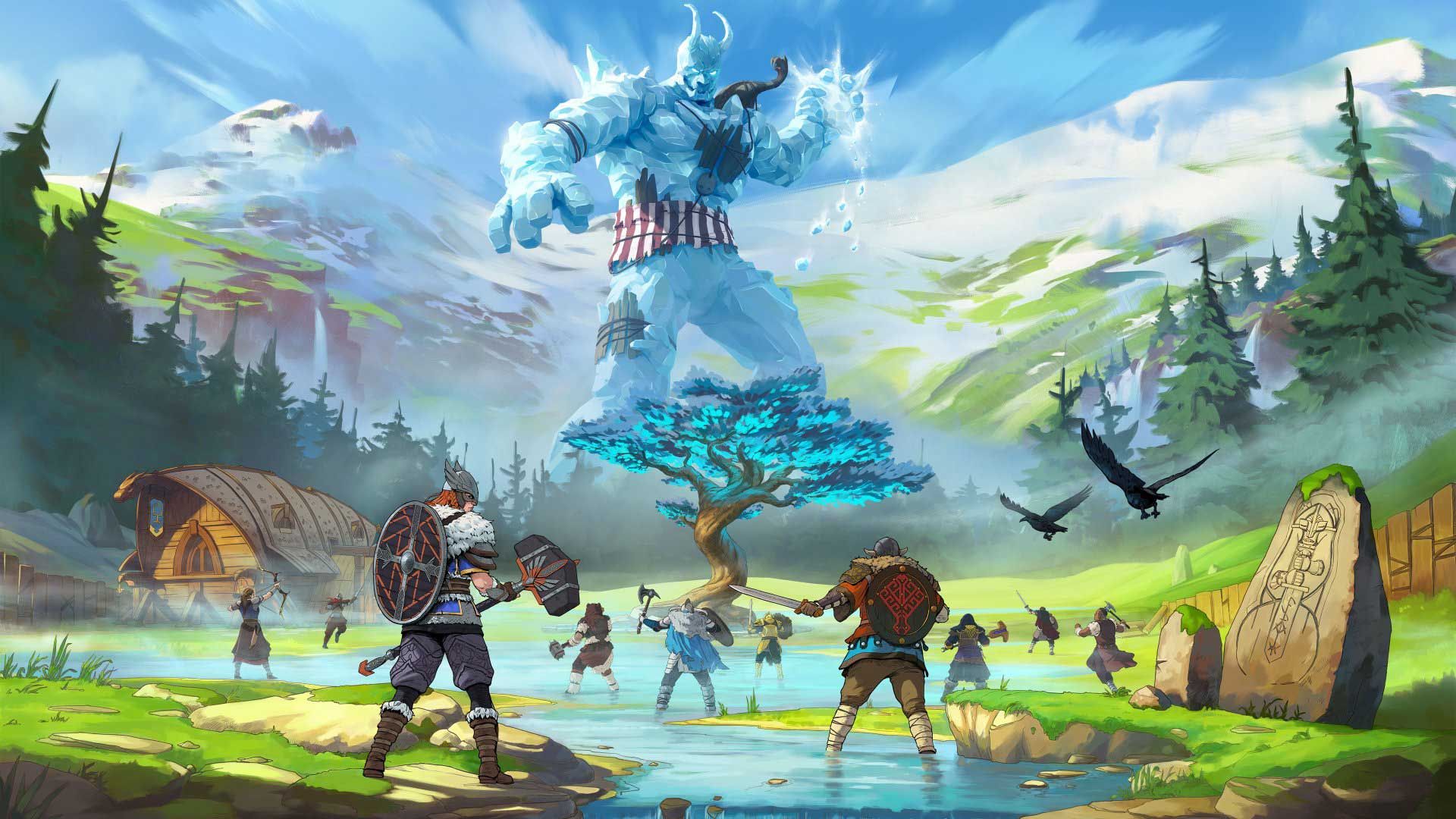 والپیپر جذاب بازی Tribes of Midgard