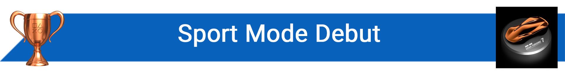 تروفی Sport Mode Debut