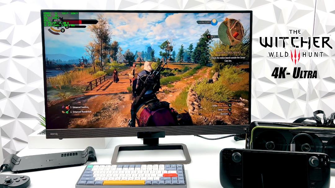 تست‌های گیمینگ Steam Deck با کارت گرافیک Radeon RX 6900 XT