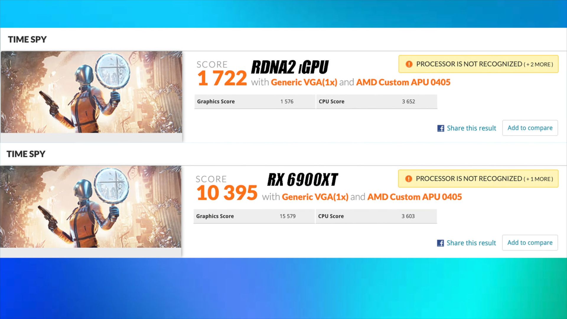 کنسول Steam Deck با کارت گرافیک مجزای Radeon RX 6900 XT در تست 3DMark