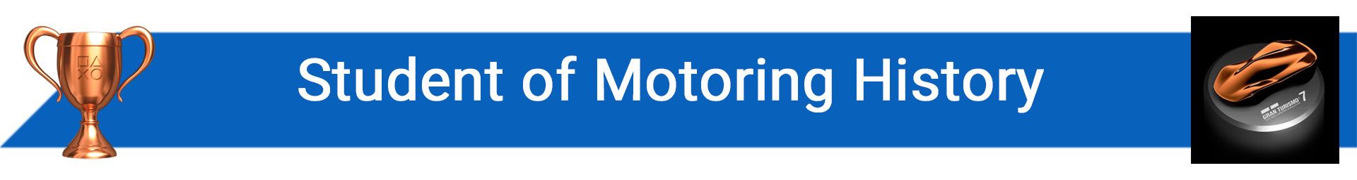 تروفی Student of Motoring History