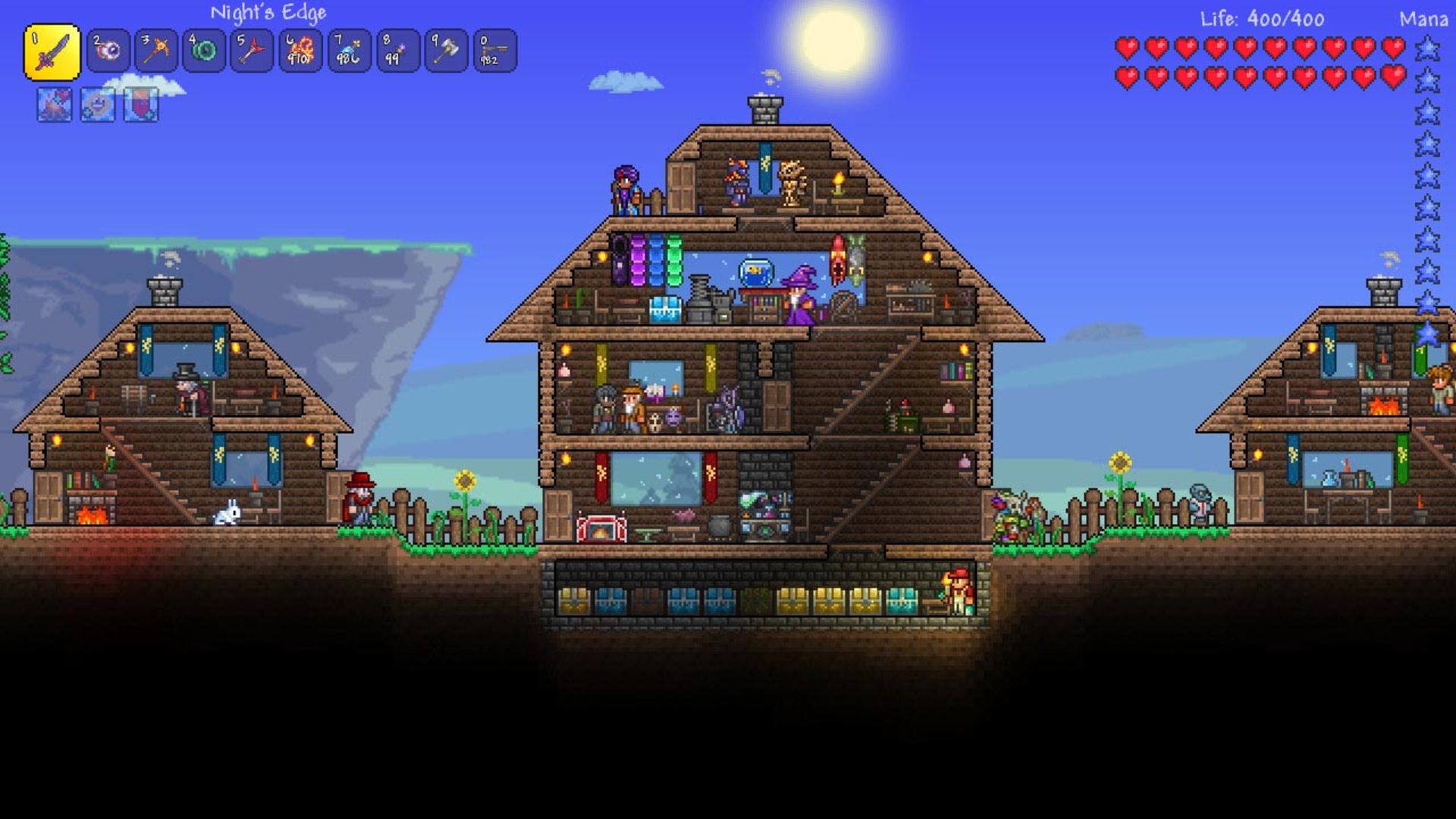 محیط بازی Terraria