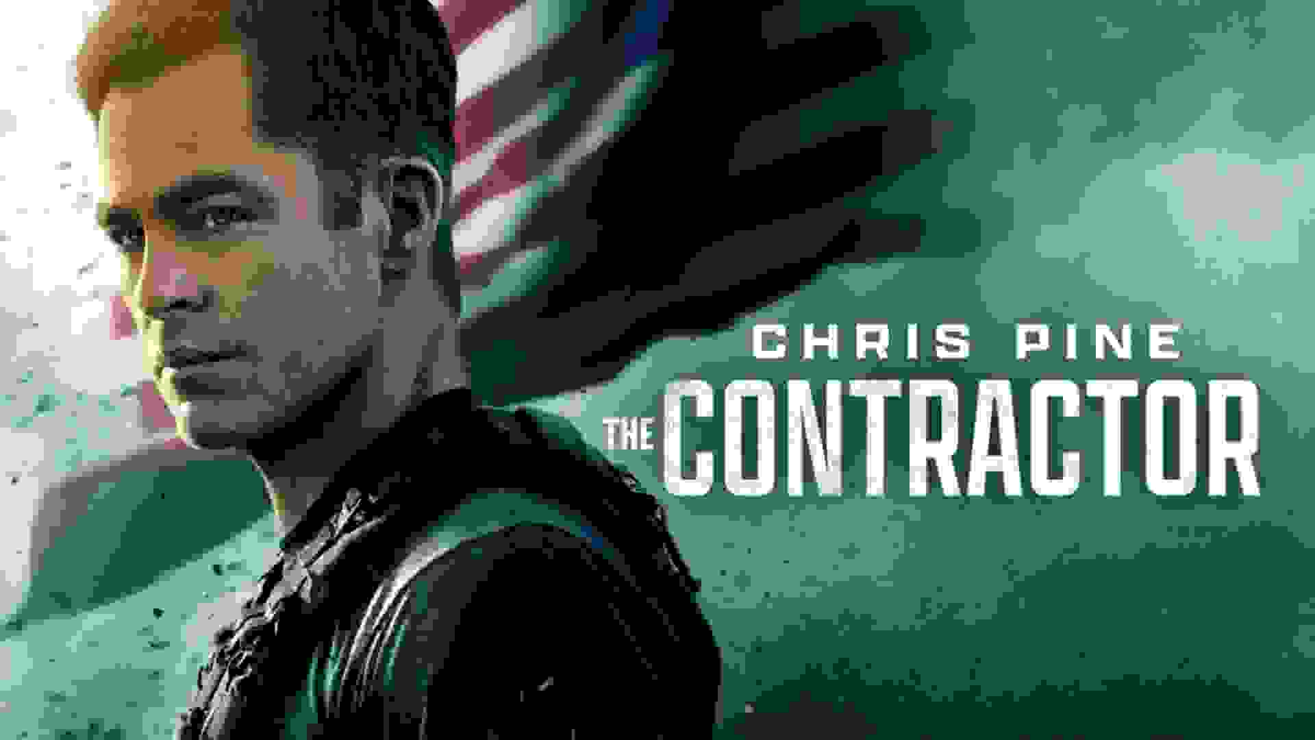 کریس پاین در پوستر فیلم The Contractor