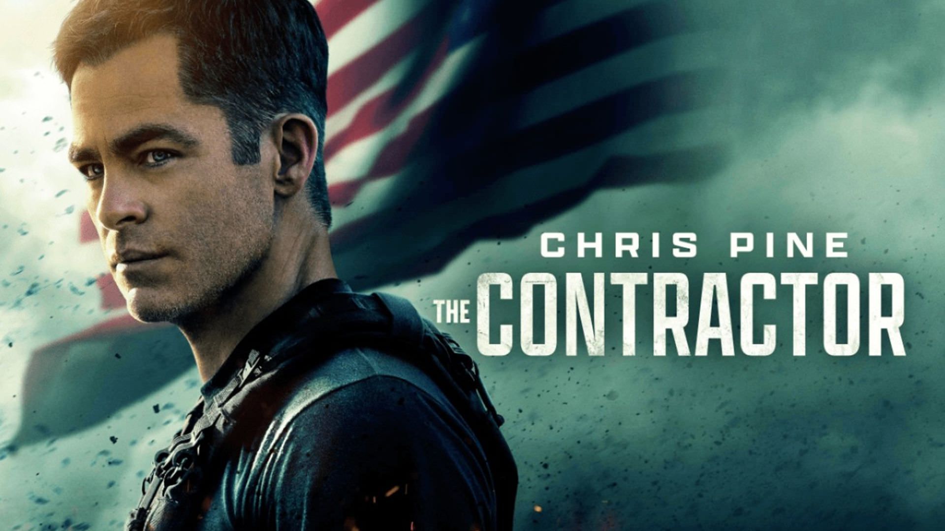 کریس پاین در پوستر فیلم The Contractor