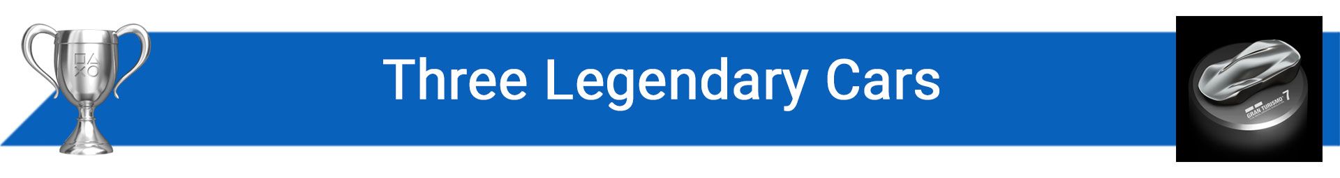 تروفی Three Legendary Cars