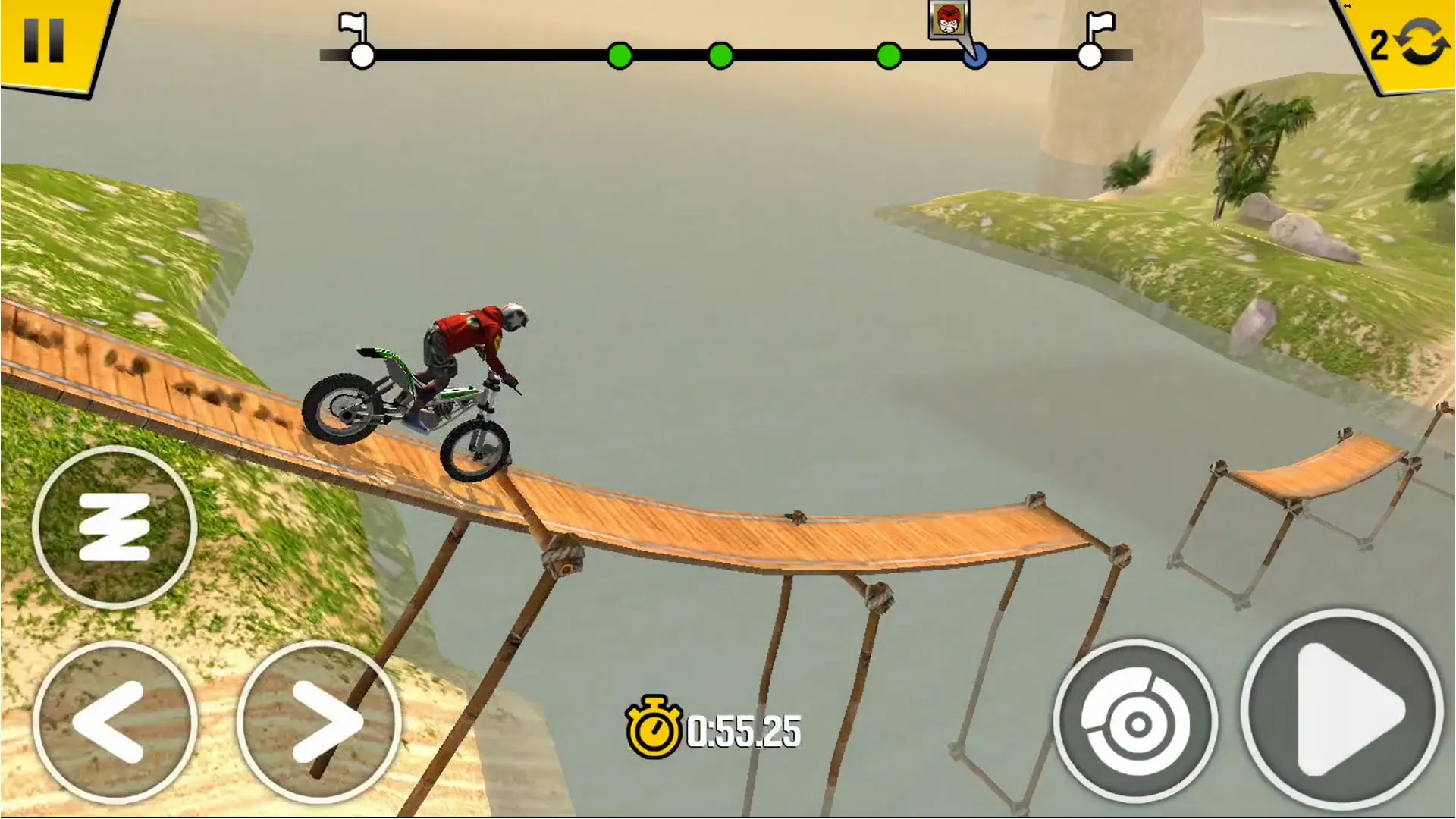 مسابقات آفرود در بازی Trial Xtreme 4