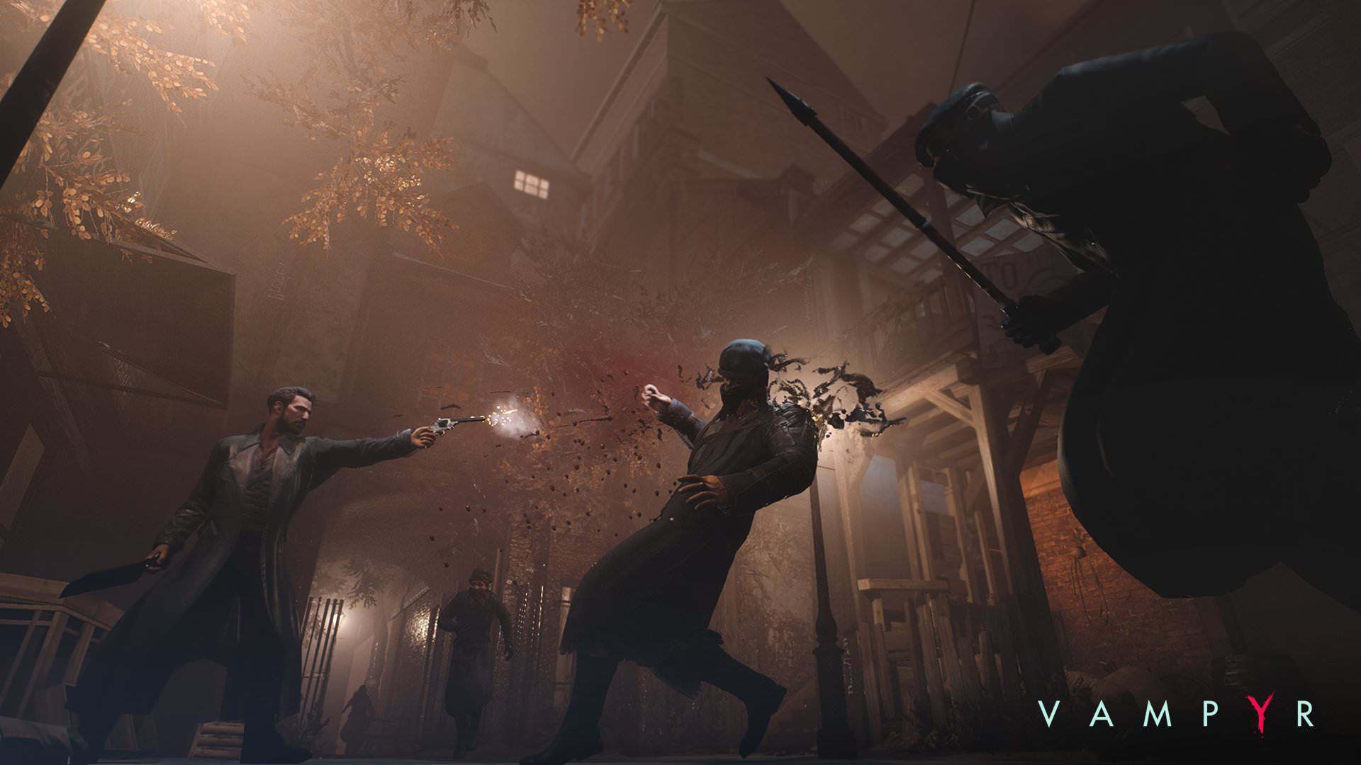 شلیک با اسلحه در بازی Vampyr
