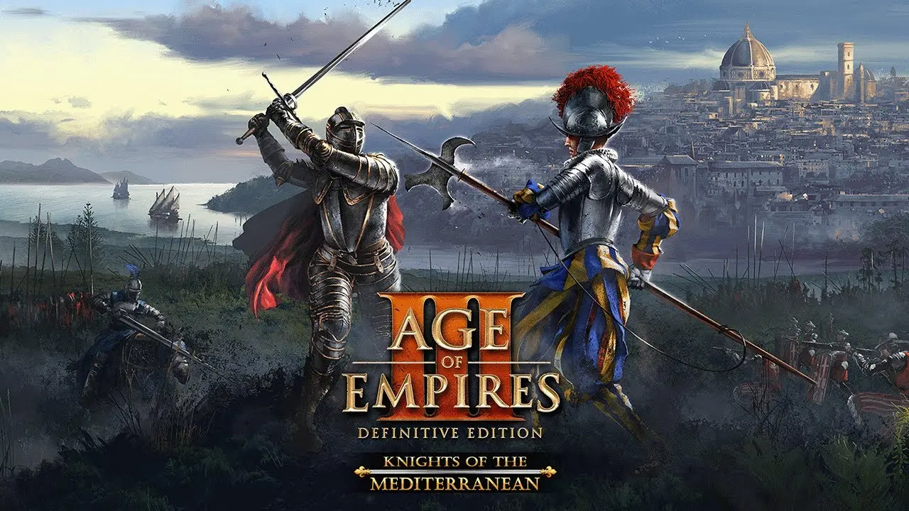 مبارزه دو شوالیه از بازی Age of Empires 3
