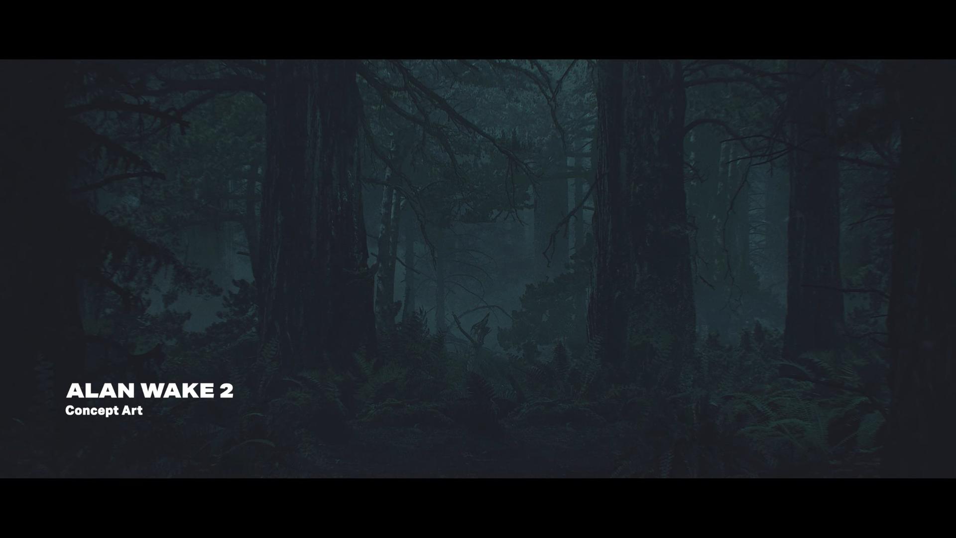 محیط جنگی تاریک در کانسپت آرت بازی Alan Wake 2