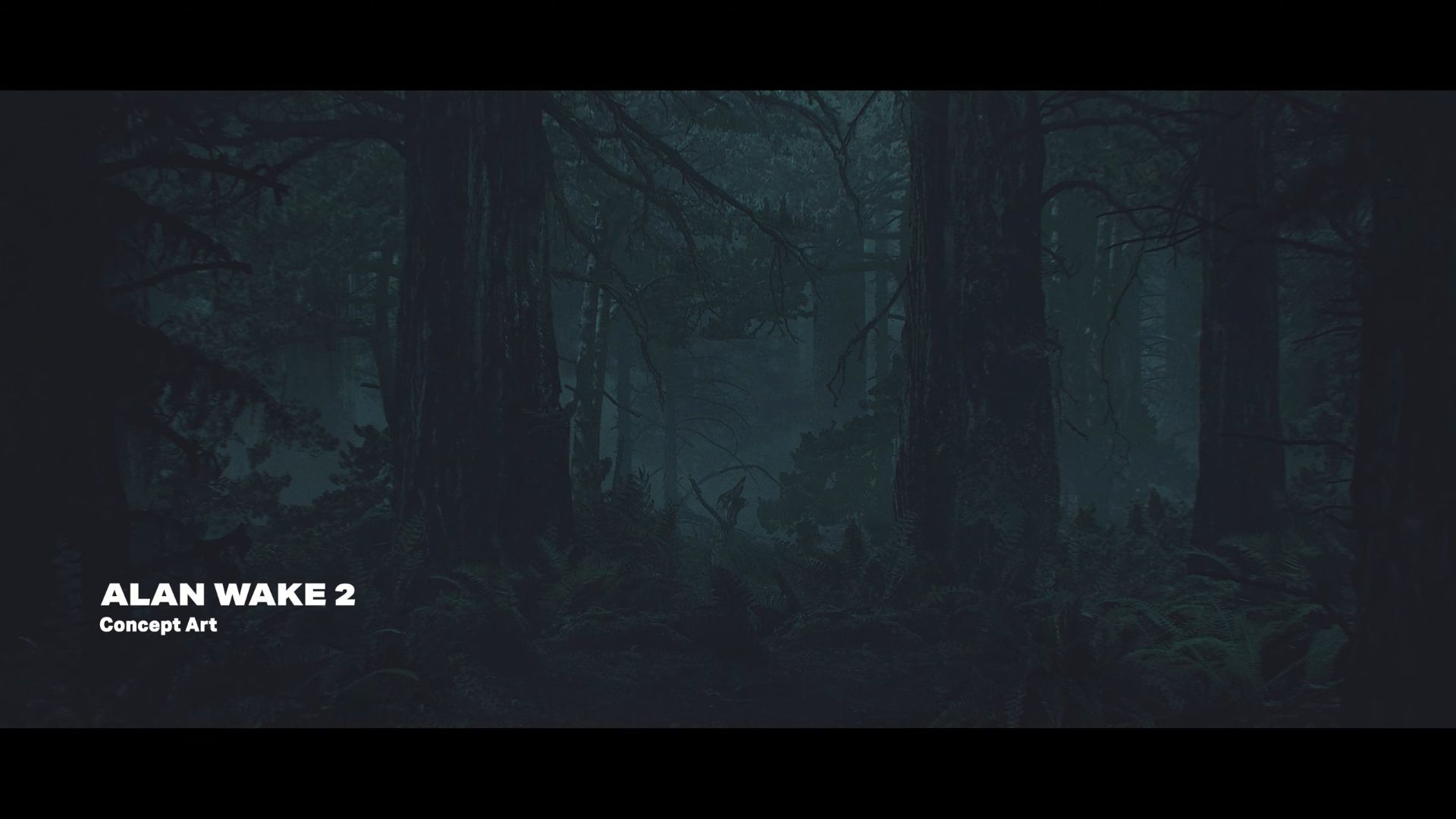 محیط جنگی تاریک در کانسپت آرت بازی Alan Wake 2