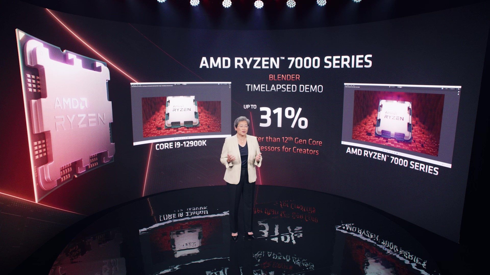 برتری 31 درصدی پردازنده Ryzen 7000 بر پرچمدار اینتل 