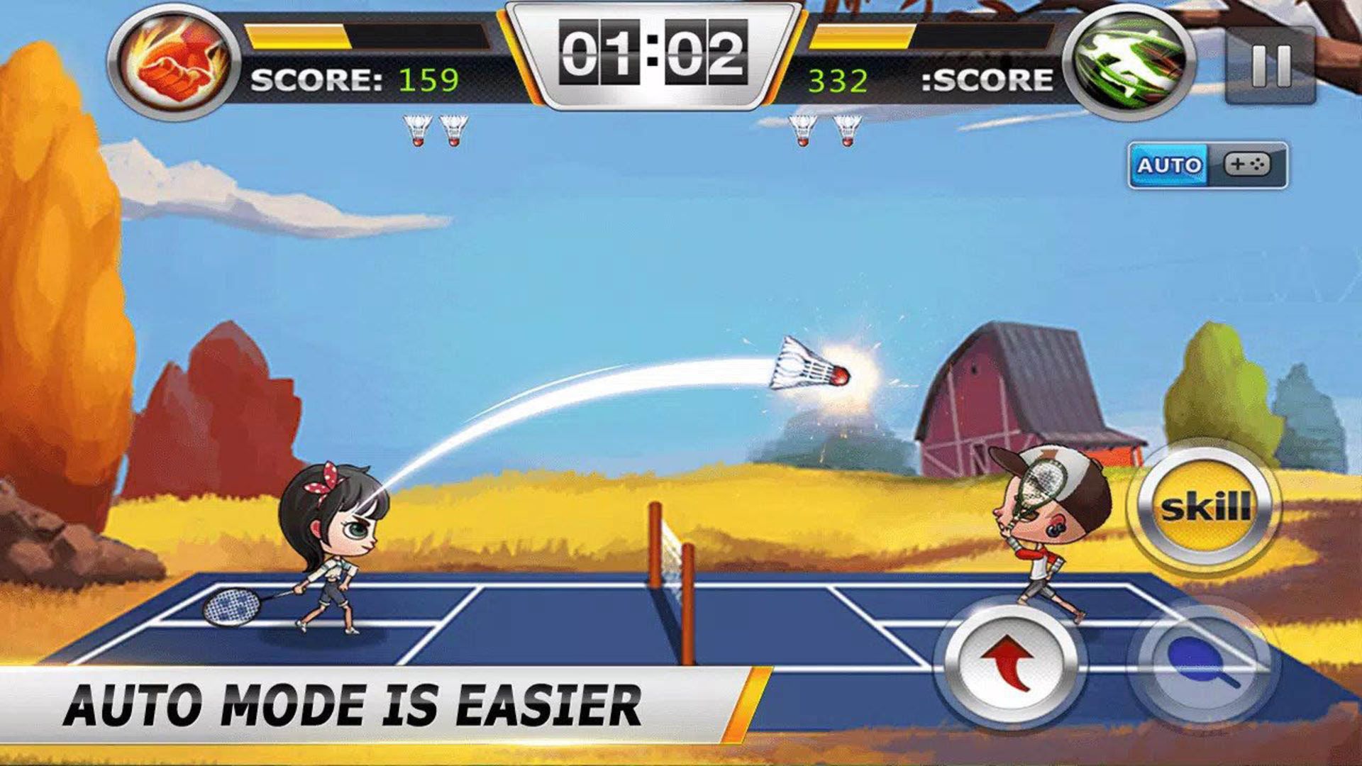 بازی بدمینتون Badminton 3D