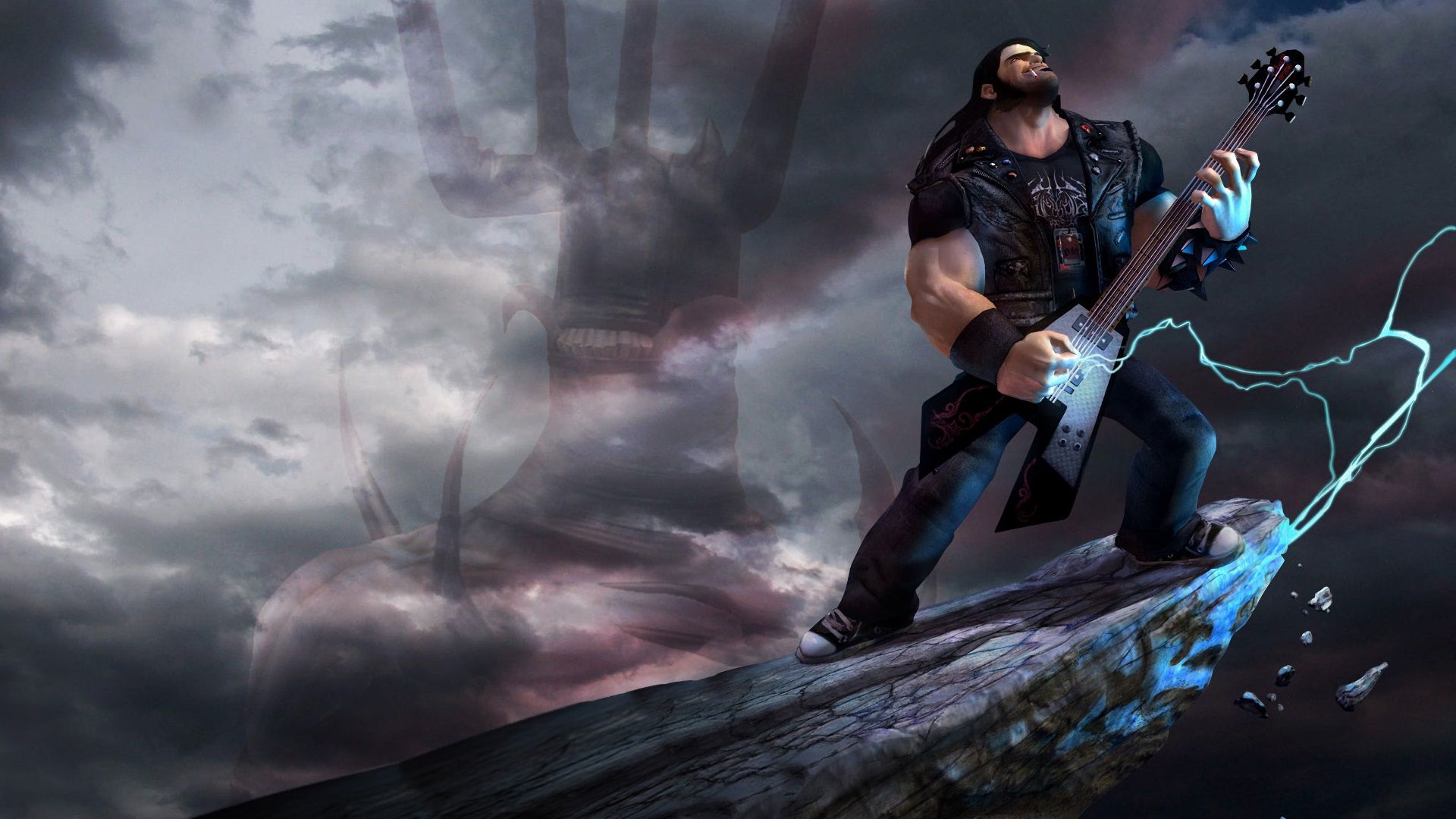 شخصیت ادی ریگز در بازی Brutal Legend