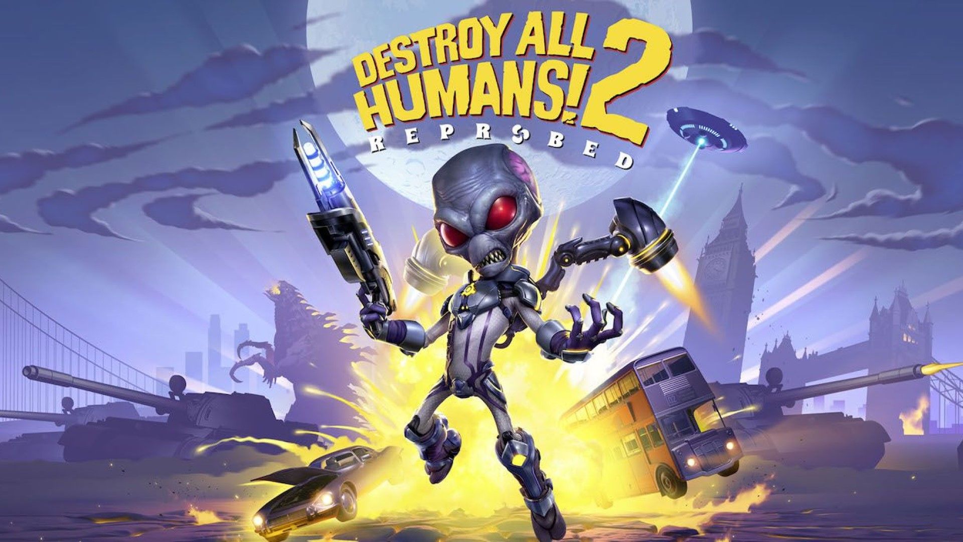 شخصیت و لوگوی بازی Destroy All Humans! 2 - Reprobed 
