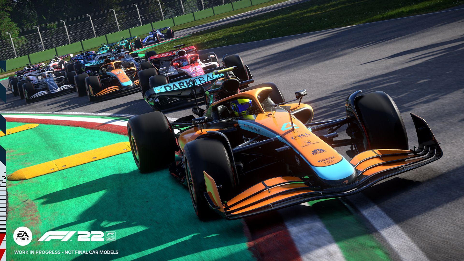 رقابت اتومبیل‌ها در بازی F1 2022