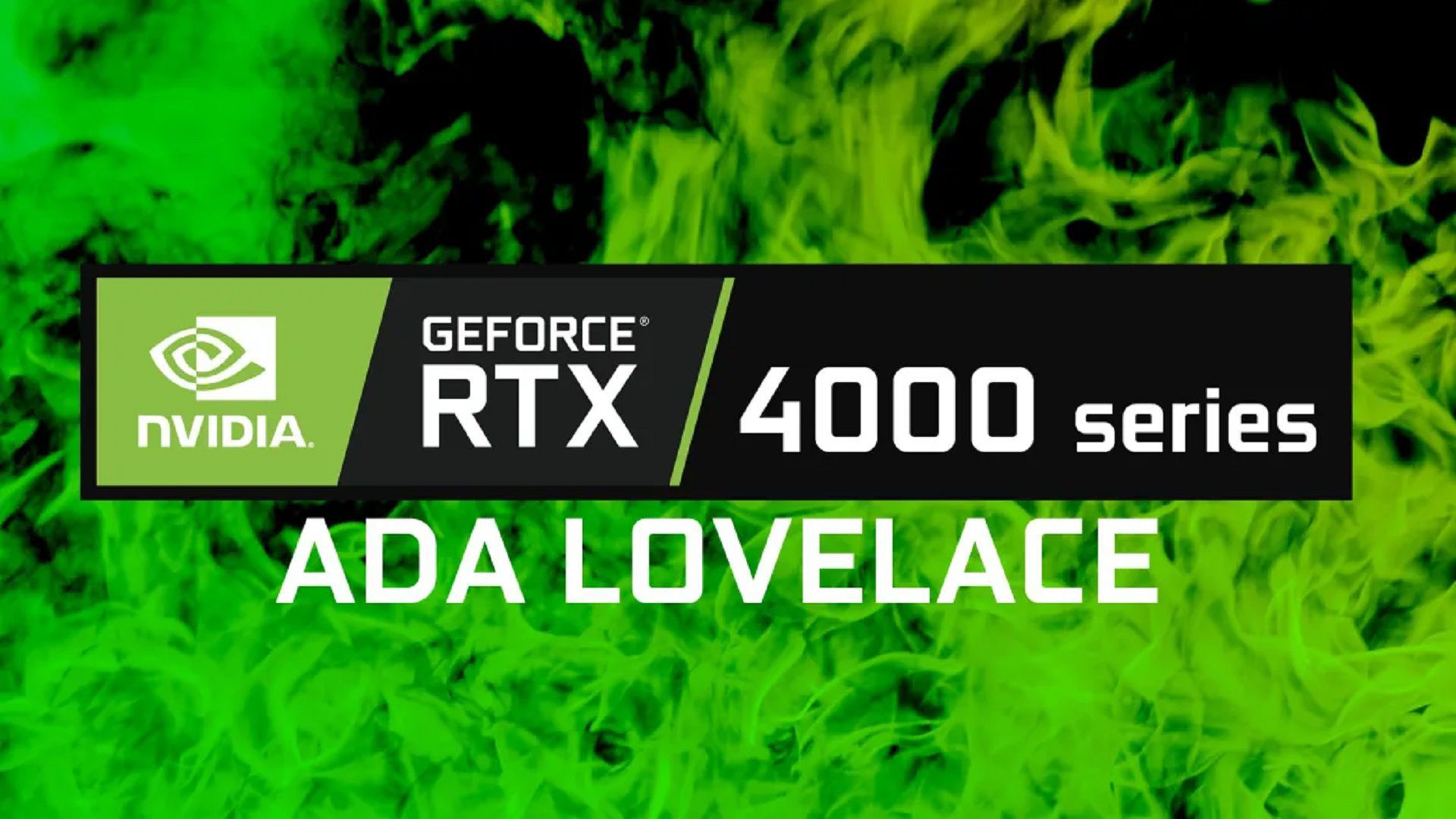 لوگوی انویدیا و نوشته معماری Ada Lovelace معماری جدید گرافیک