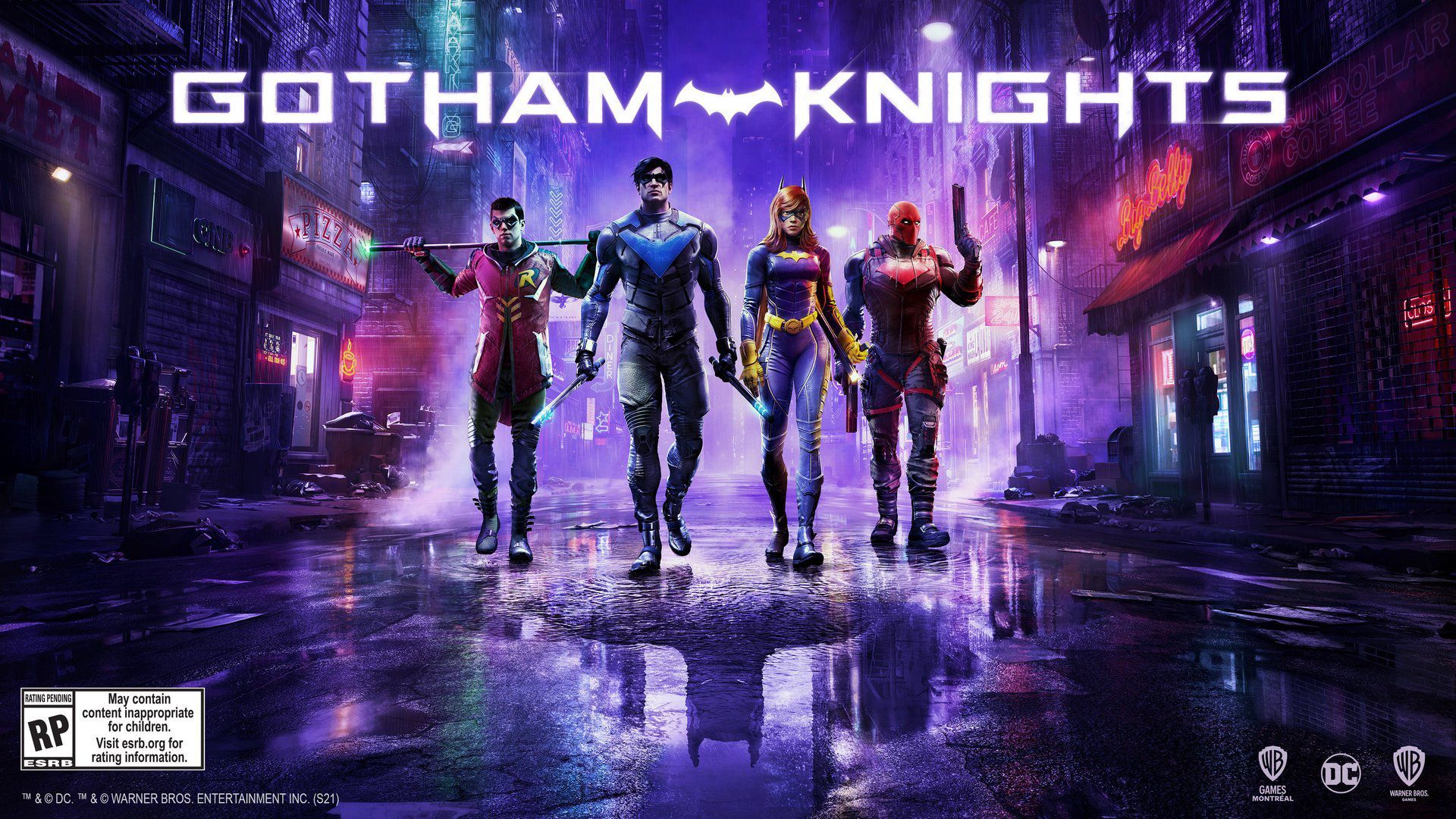 پوستر بازی Gotham Knights