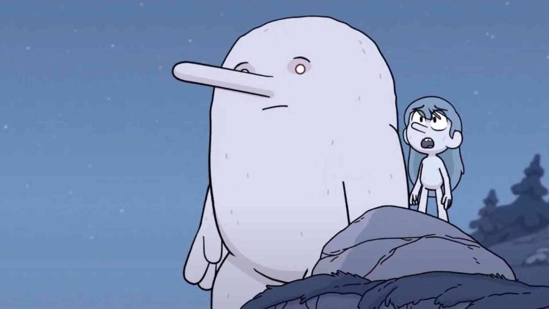 هیلدا و مامان ترول در انیمیشن Hilda and the Mountain King