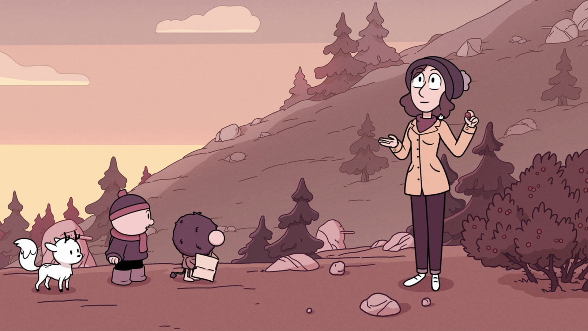 مادر هیلدا به دنبال دخترش در انیمیشن Hilda and the Mountain King