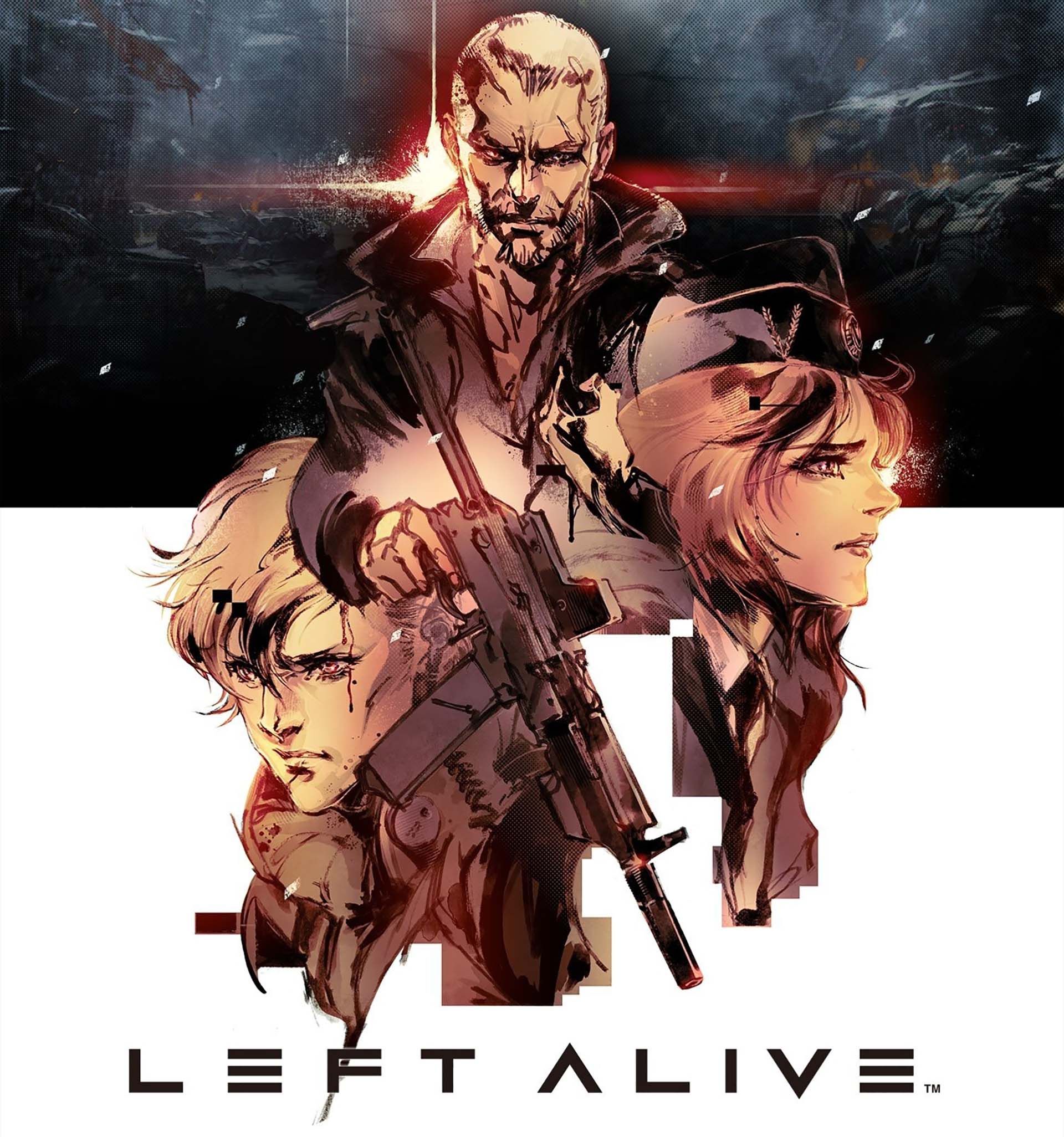 پوستر بازی Left Alive اثر یوجی شینکاوا