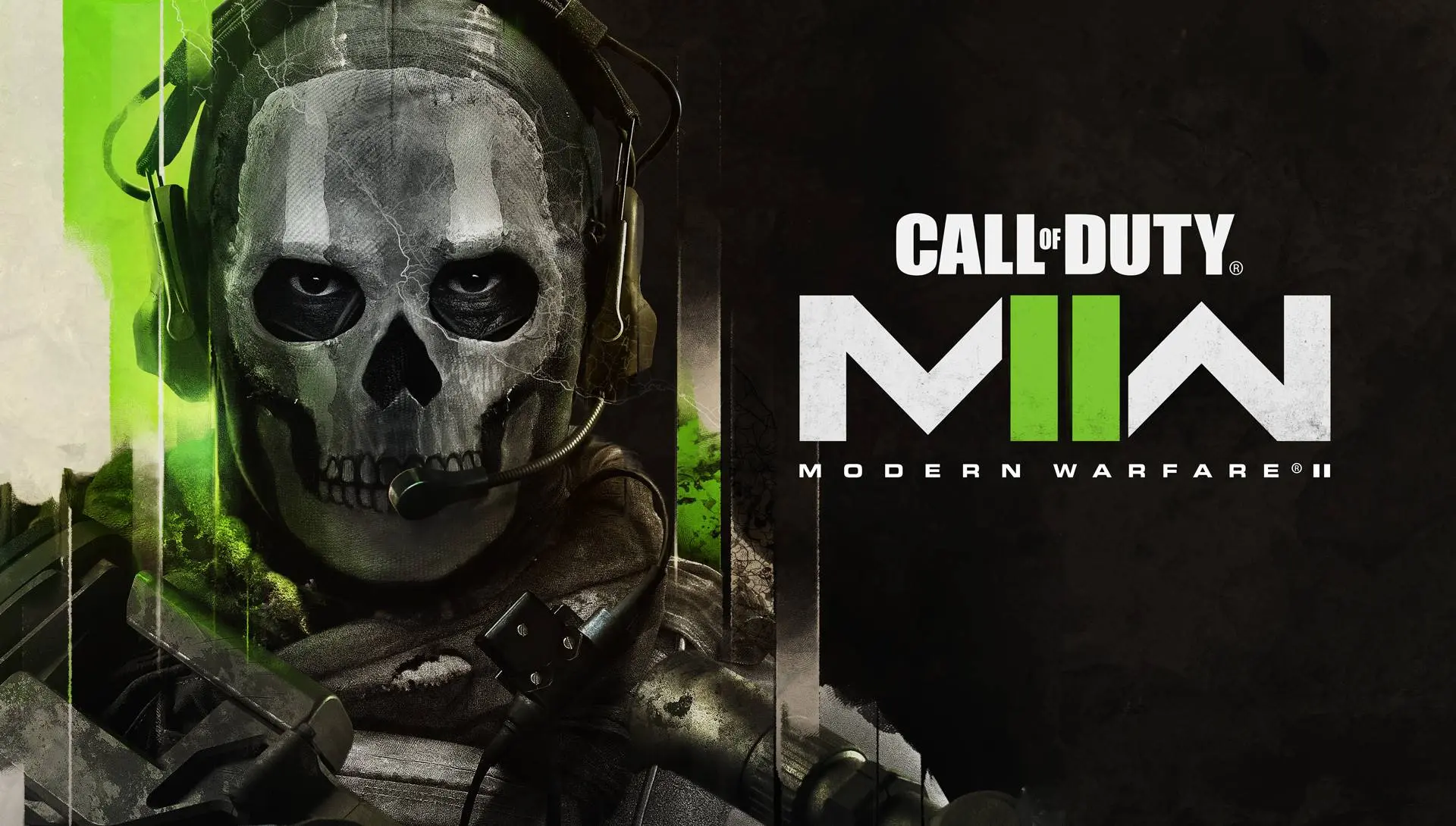 شخصیت Ghost روی کاور بازی Call of Duty: Modern Warfare II