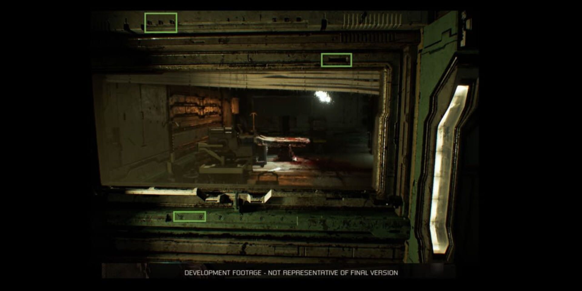 محیط تیره‌ی نسخه‌ی ریمیک بازی Dead Space 