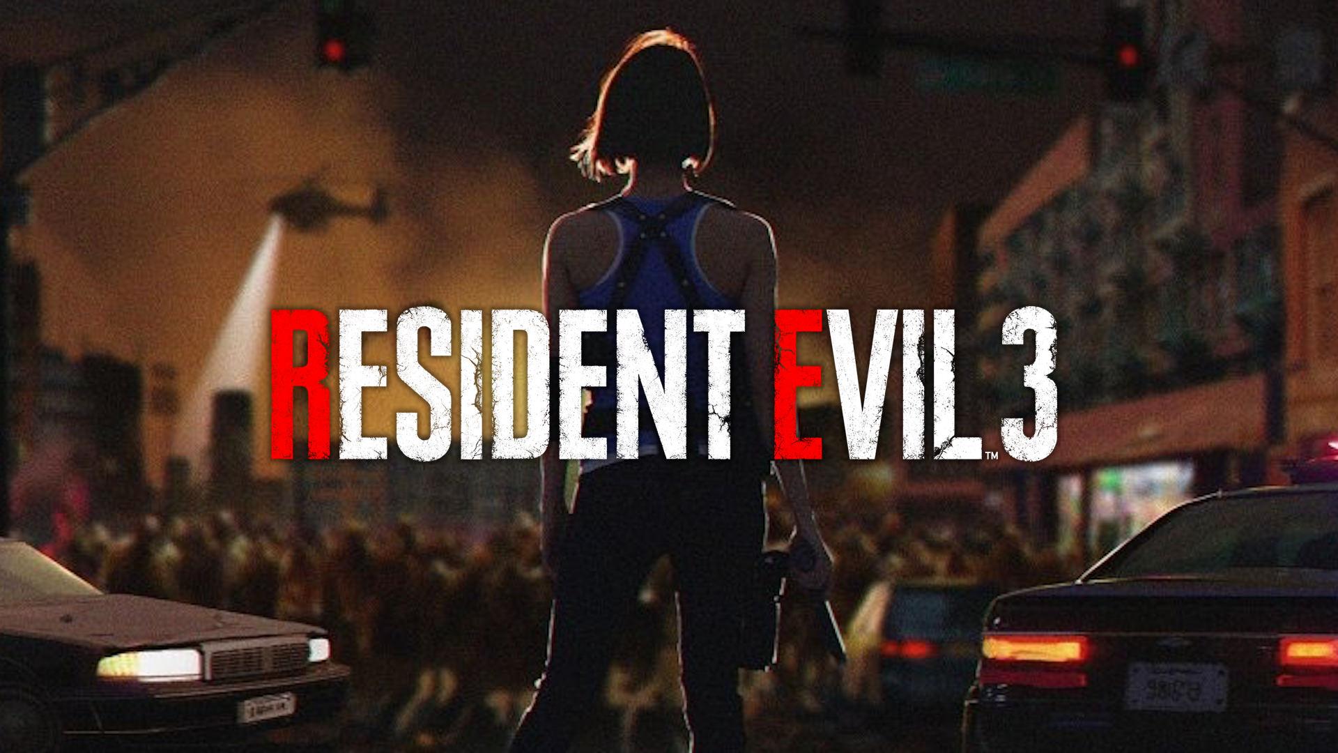 رویارویی جیل ولنتاین با زامبی‌ها در بازی Resident Evil 3